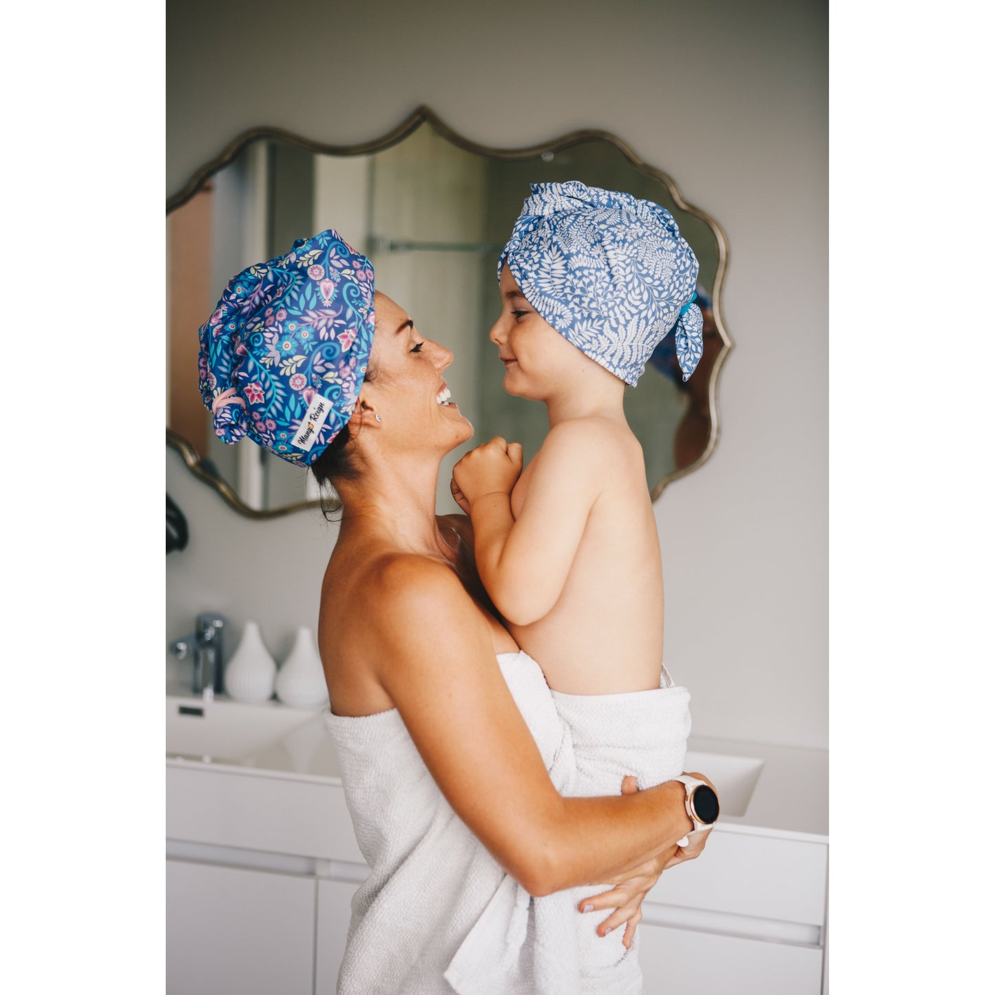 Quick-Dry Hair Towel - Purple Dream