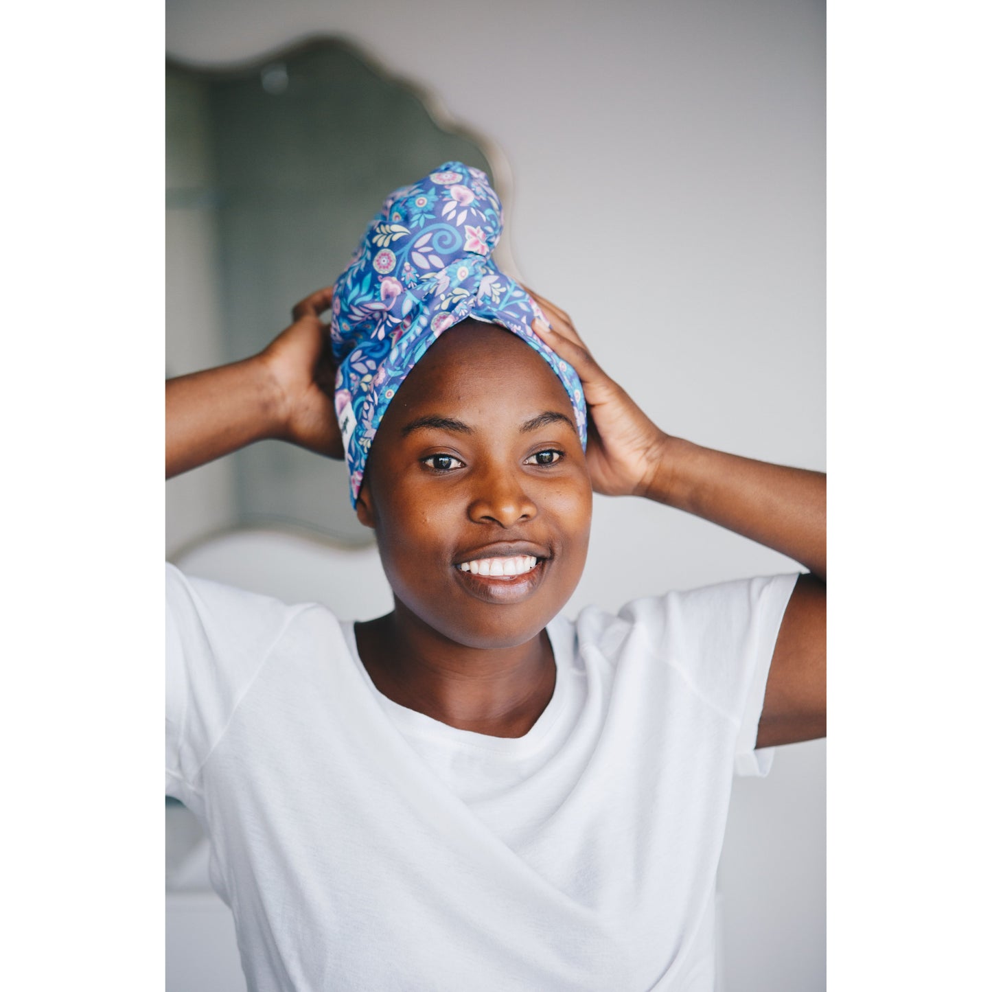 Quick-Dry Hair Towel - Purple Dream