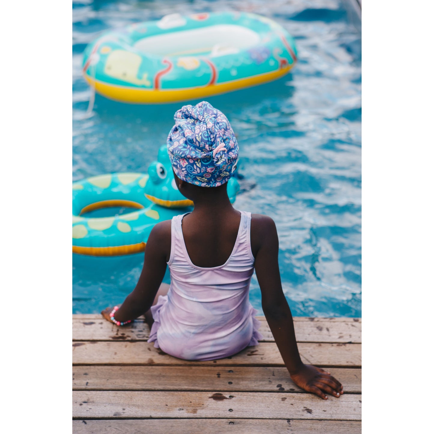 Quick-Dry Hair Towel - Purple Dream