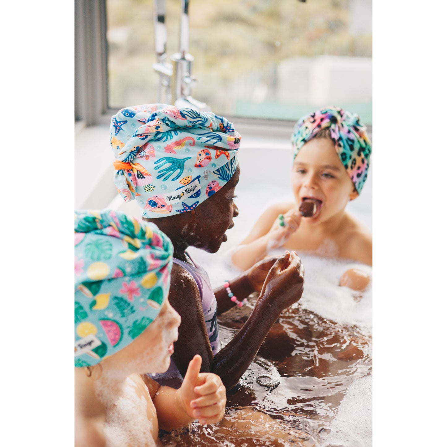 Quick-Dry Hair Towel - Seashell Treasures