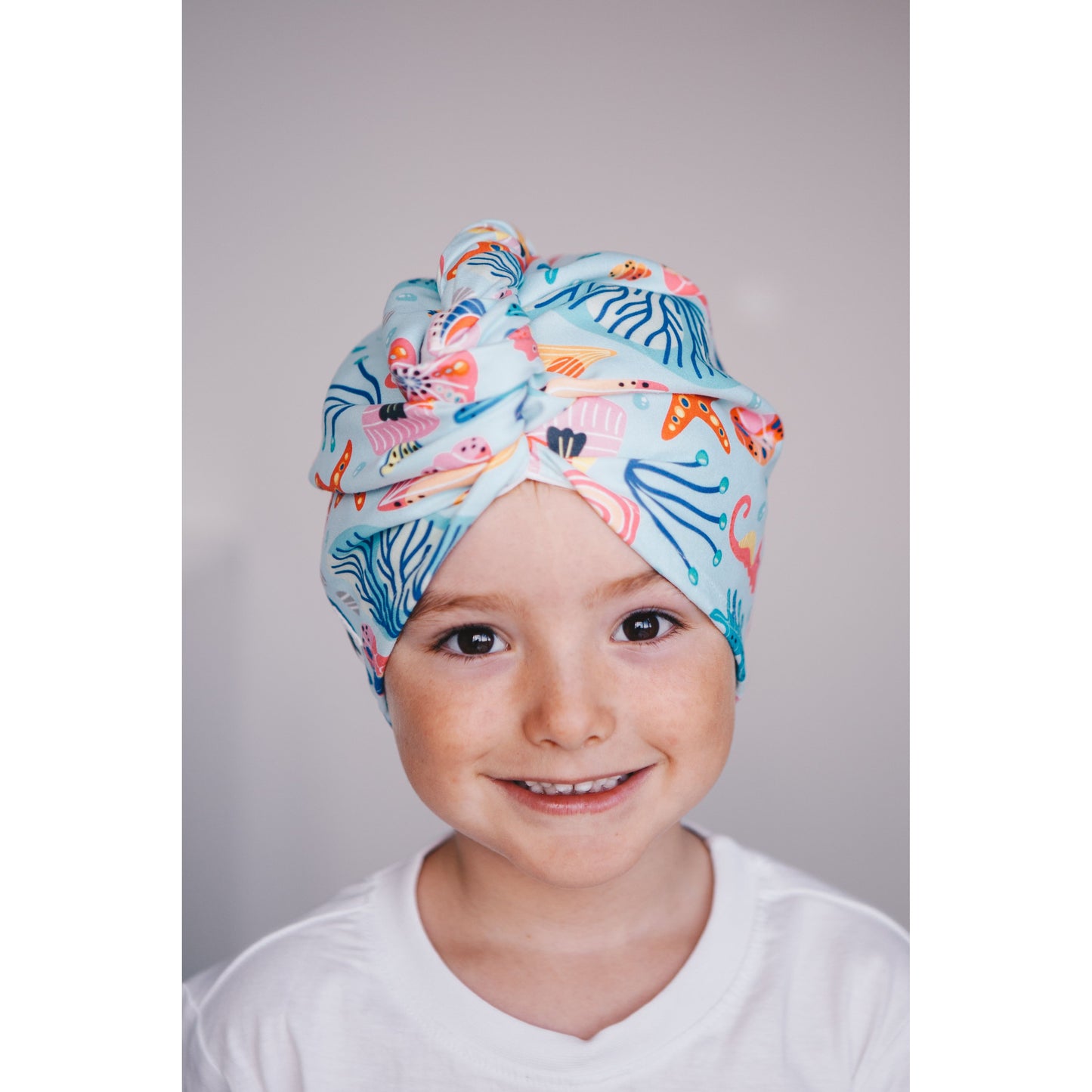 Quick-Dry Hair Towel - Seashell Treasures