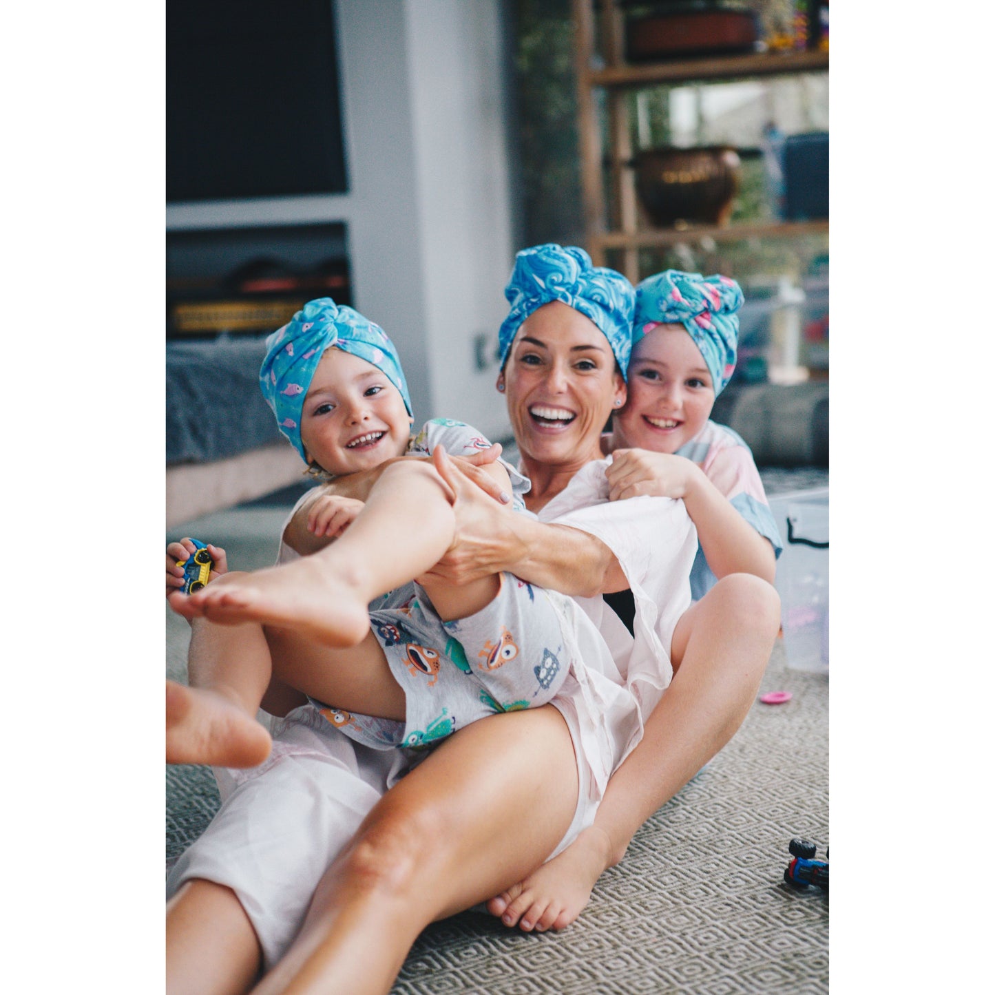Quick-Dry Hair Towel - Lucky Fish