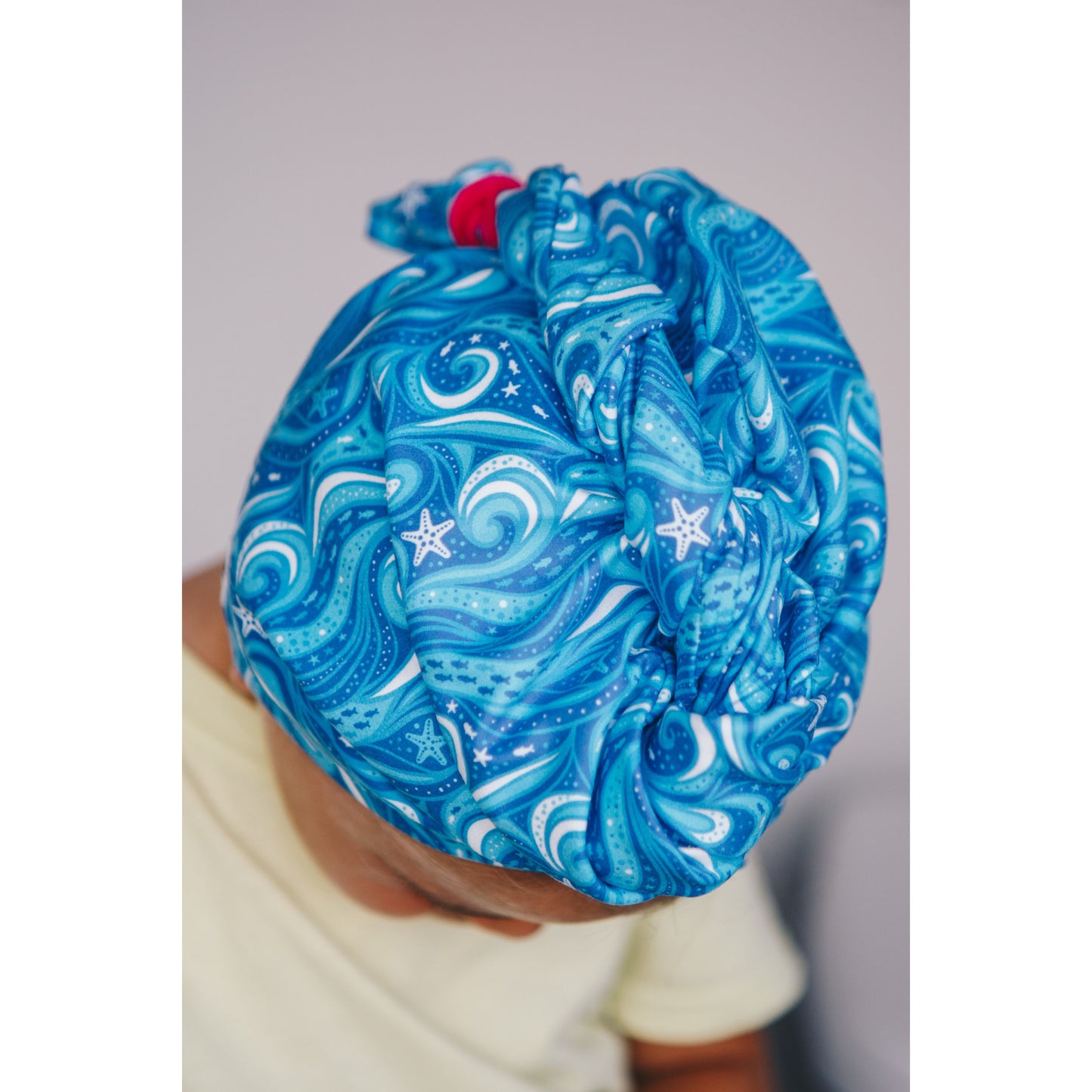 Quick-Dry Hair Towel - Ocean Elegance