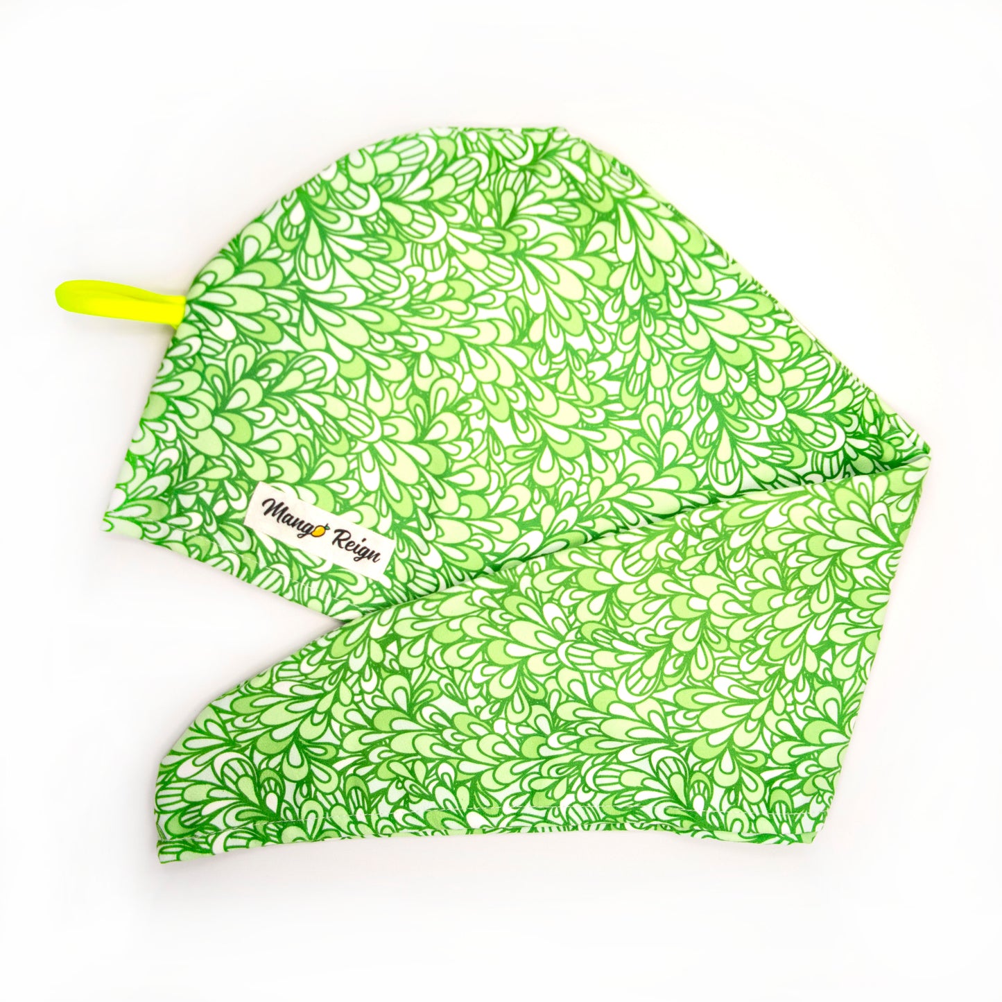 Quick-Dry Hair Towel - Emerald Groove