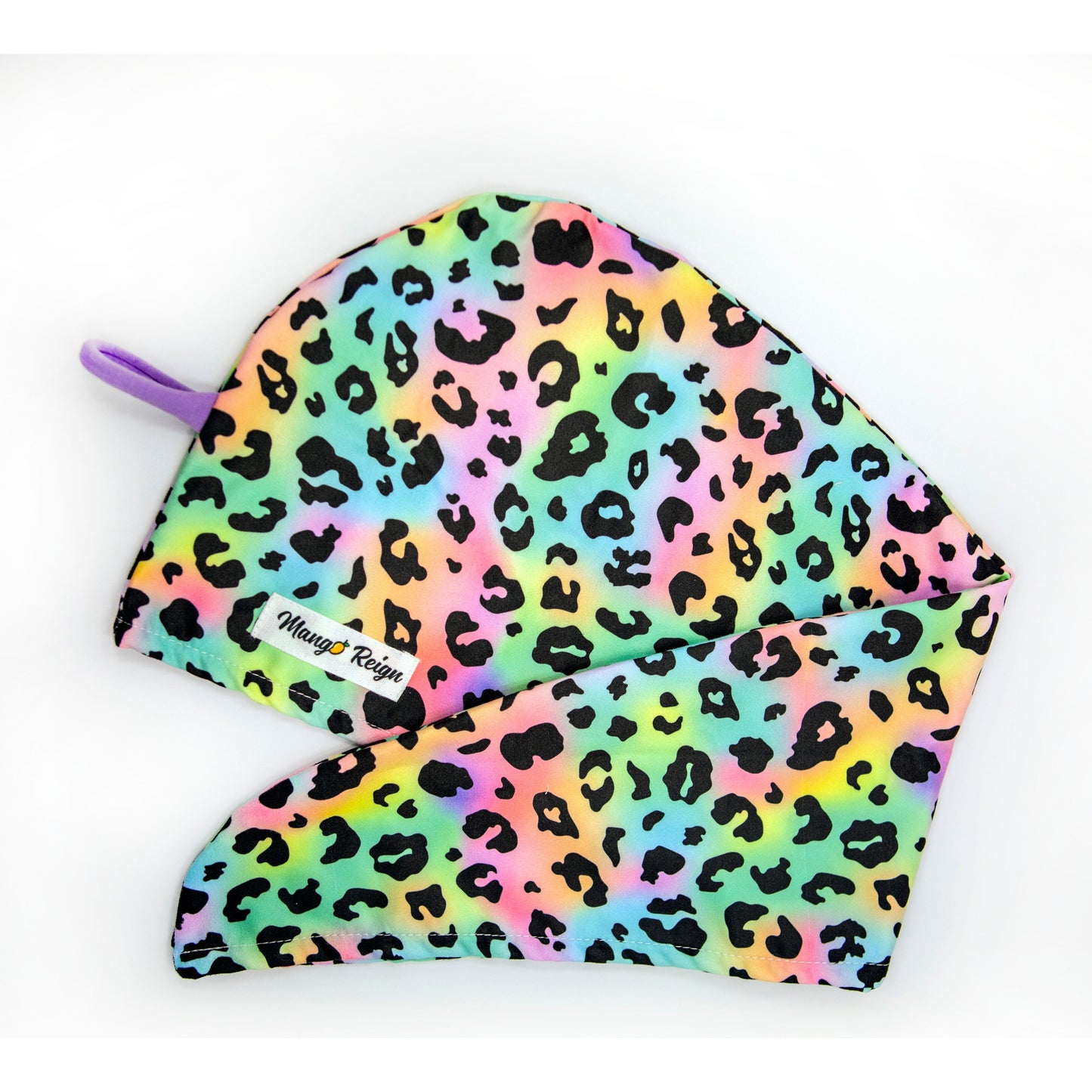 Quick-Dry Hair Towel - Vibrant Leopard